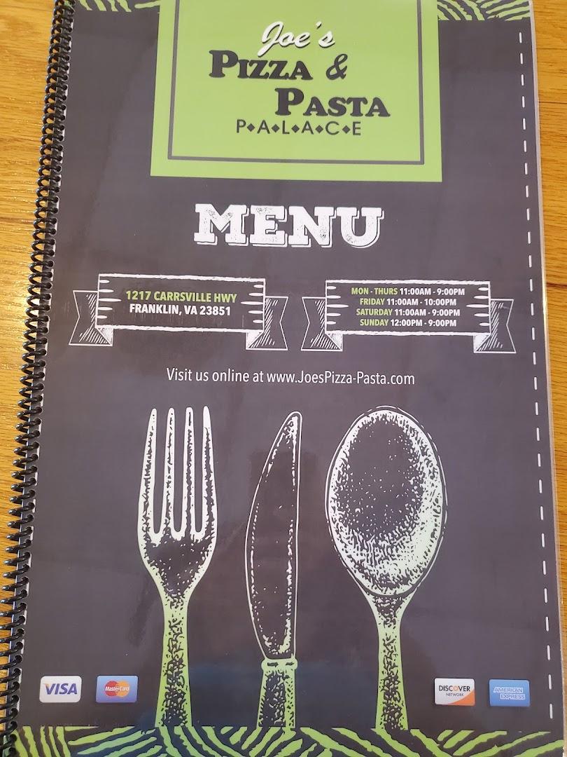Joe's Pizza & Pasta Palace