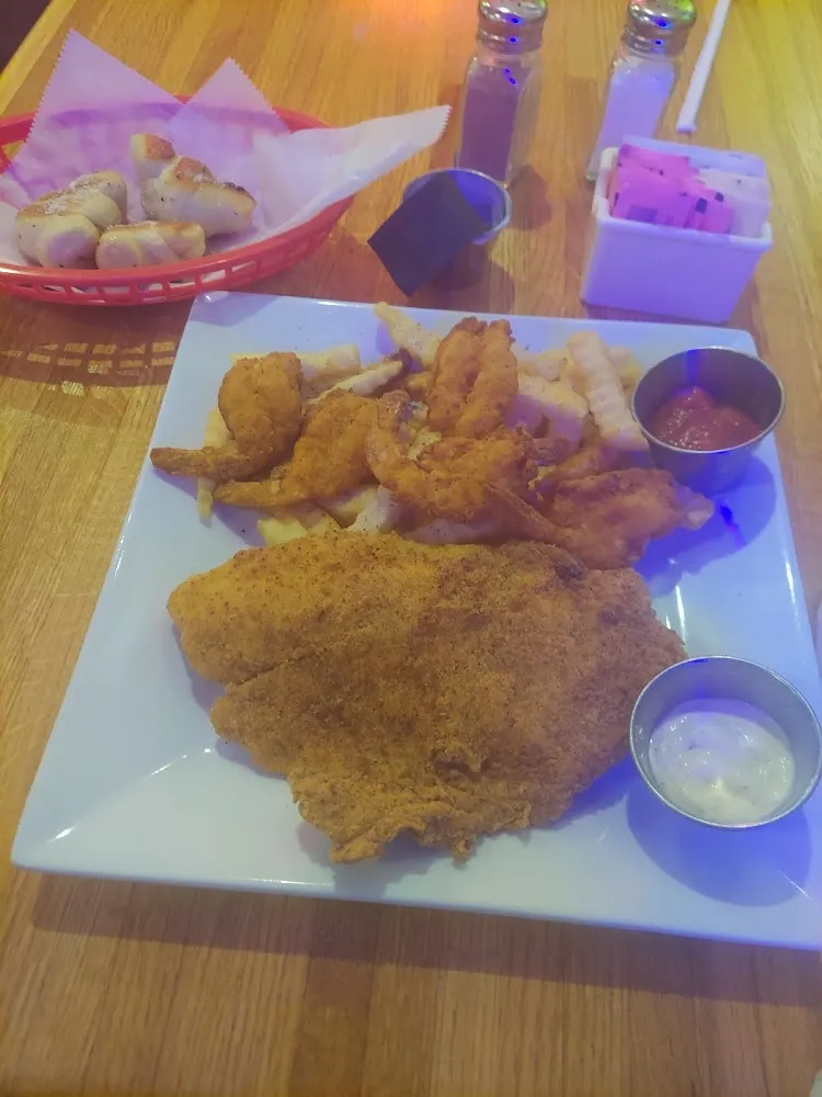Shrimp and Fish and Chips